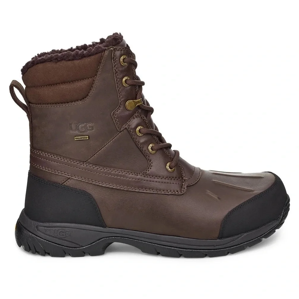 UGG | Men’s Felton Waterproof Boots In Stout Brown NEW Size 9